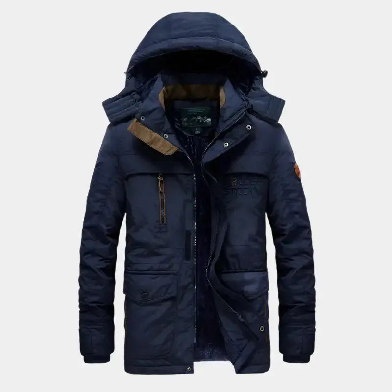 Veste à capuche de luxe – Édition Commander
