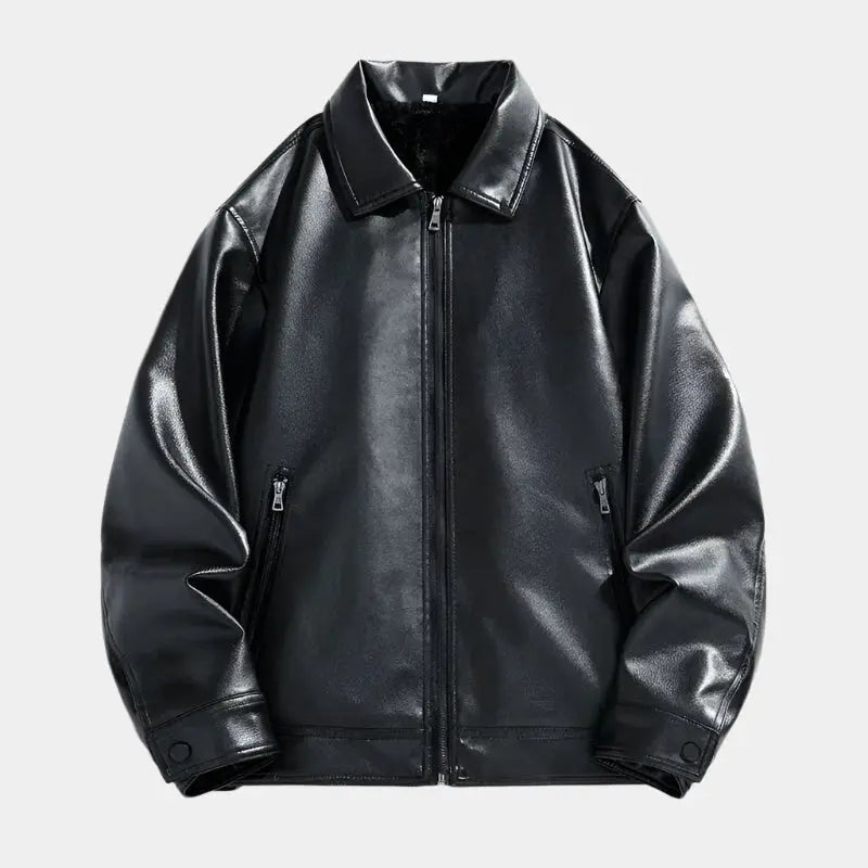 Veste en cuir vegan Elite avec garantie de style