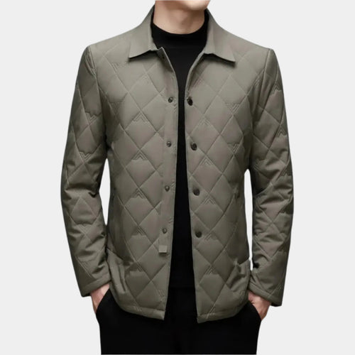 Veste élégante à effet superposé – Édition Regal Luxe