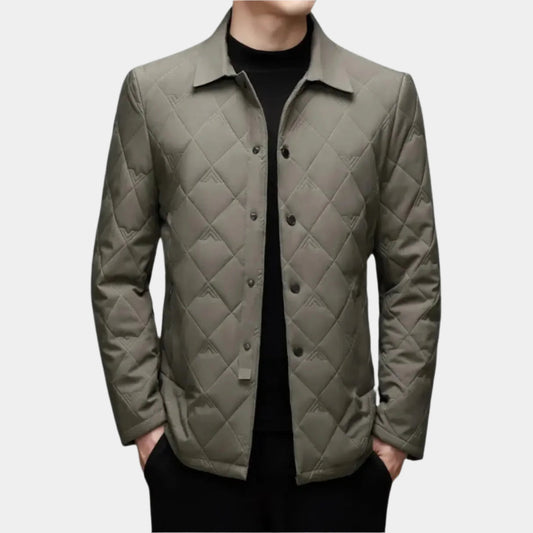 Veste élégante à effet superposé – Édition Regal Luxe