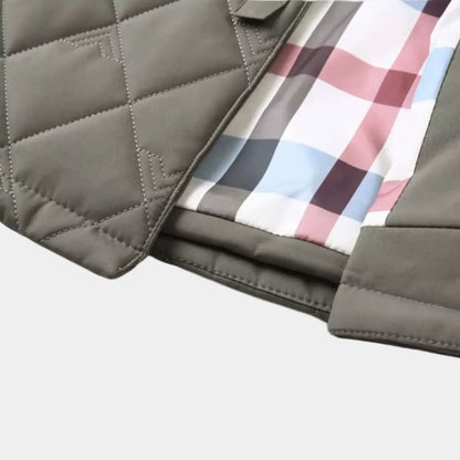 Veste élégante à effet superposé – Édition Regal Luxe