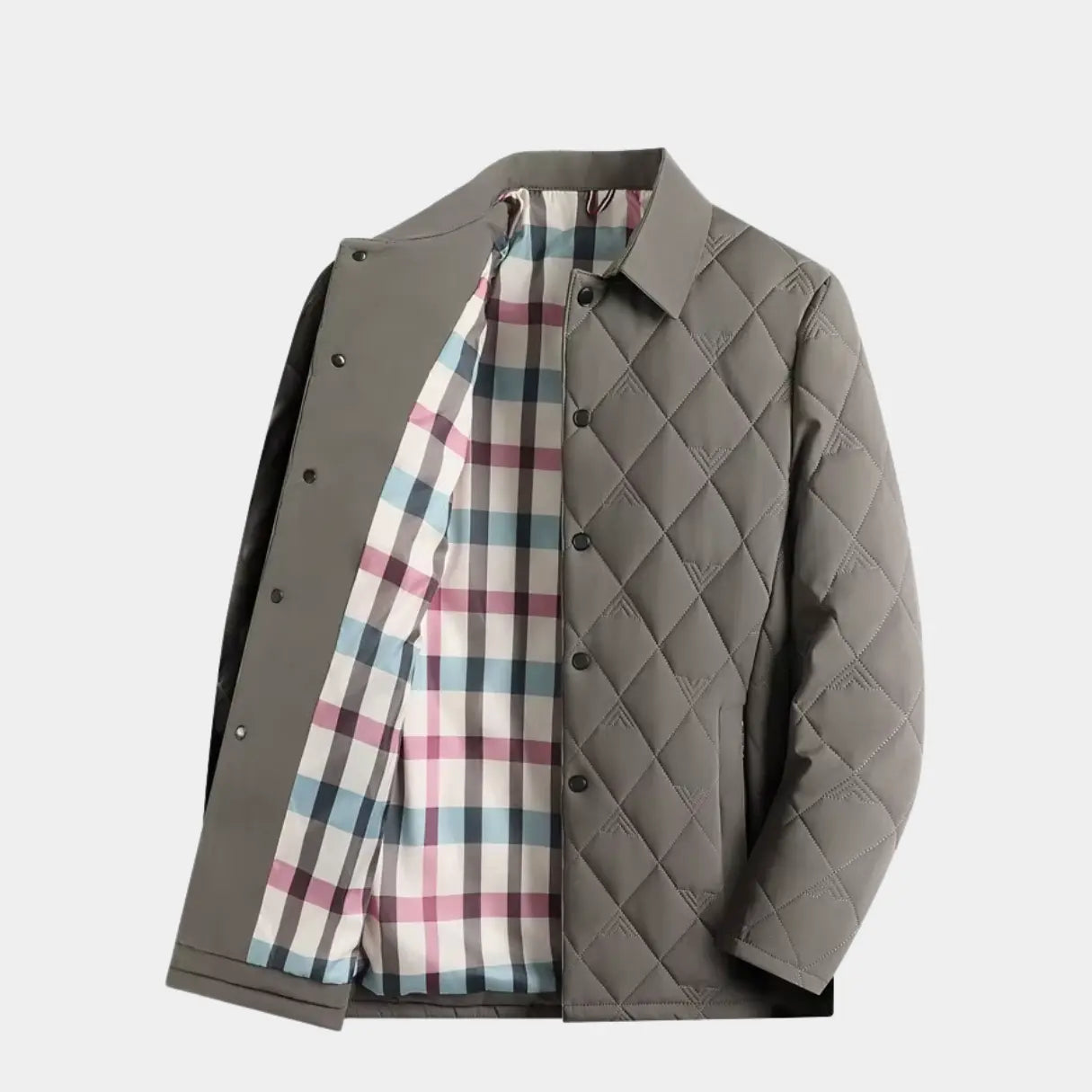 Veste élégante à effet superposé – Édition Regal Luxe