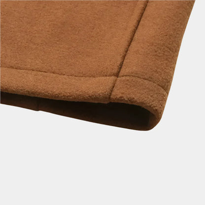 Manteau long en pure laine vierge de qualité supérieure