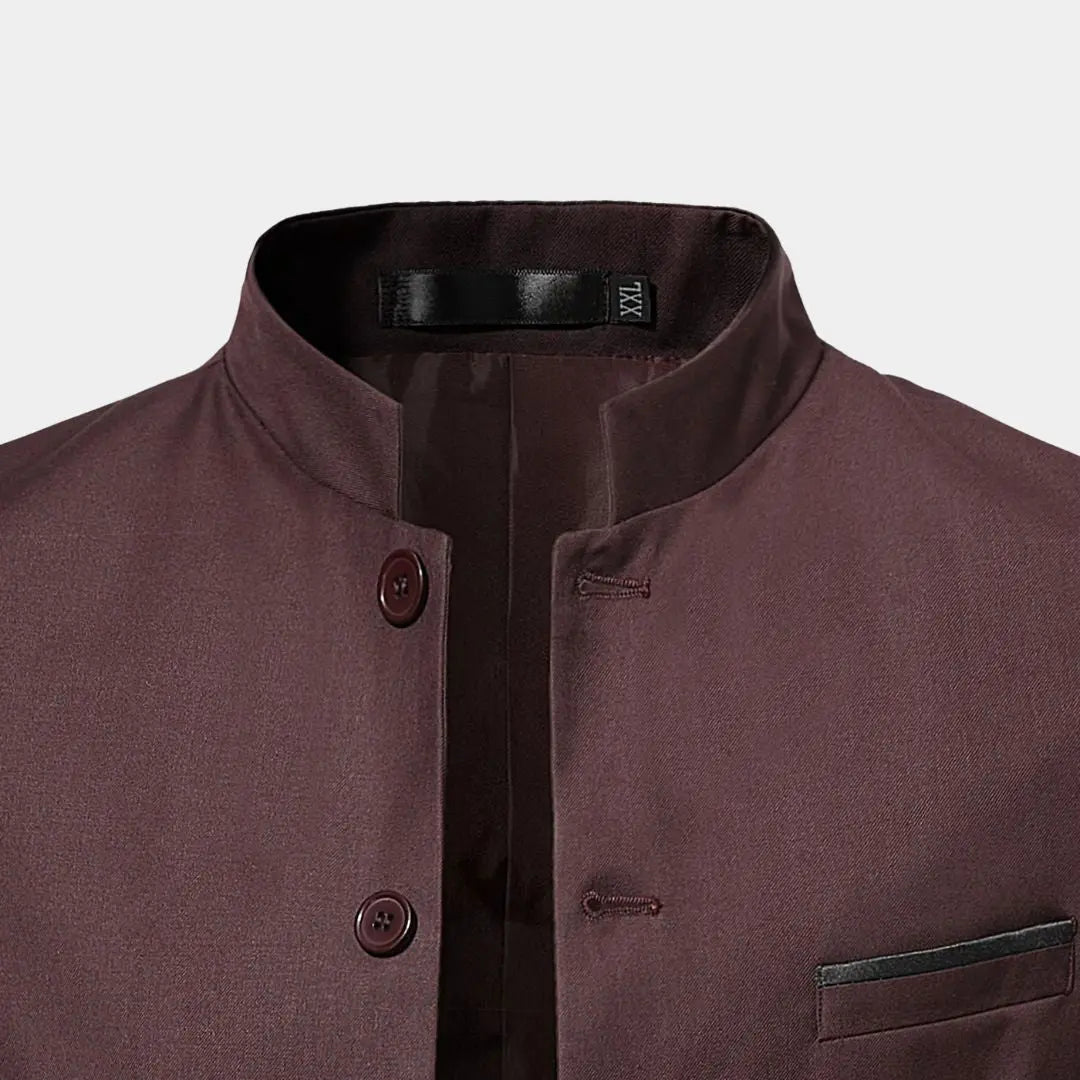 Veste à col blasonnée – Collection Royale