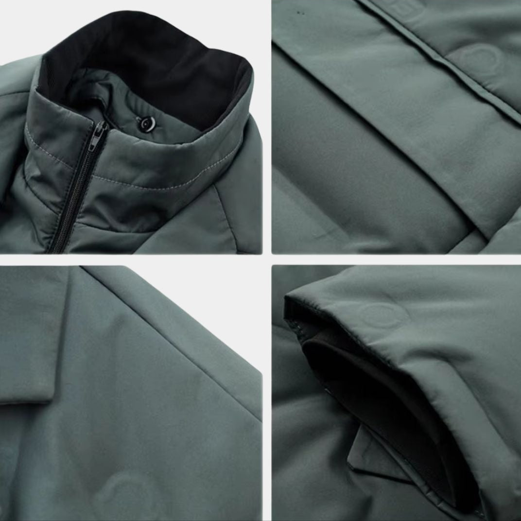 Veste d’hiver élégante avec blason noble