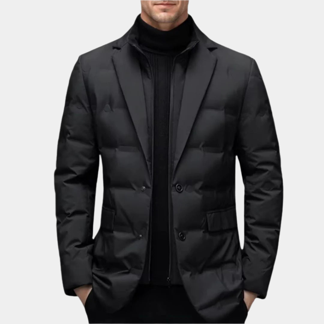 Veste d’hiver élégante avec blason noble