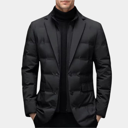 Veste d’hiver élégante avec blason noble