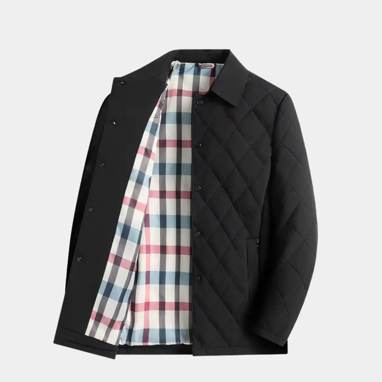 Veste élégante à effet superposé – Édition Regal Luxe