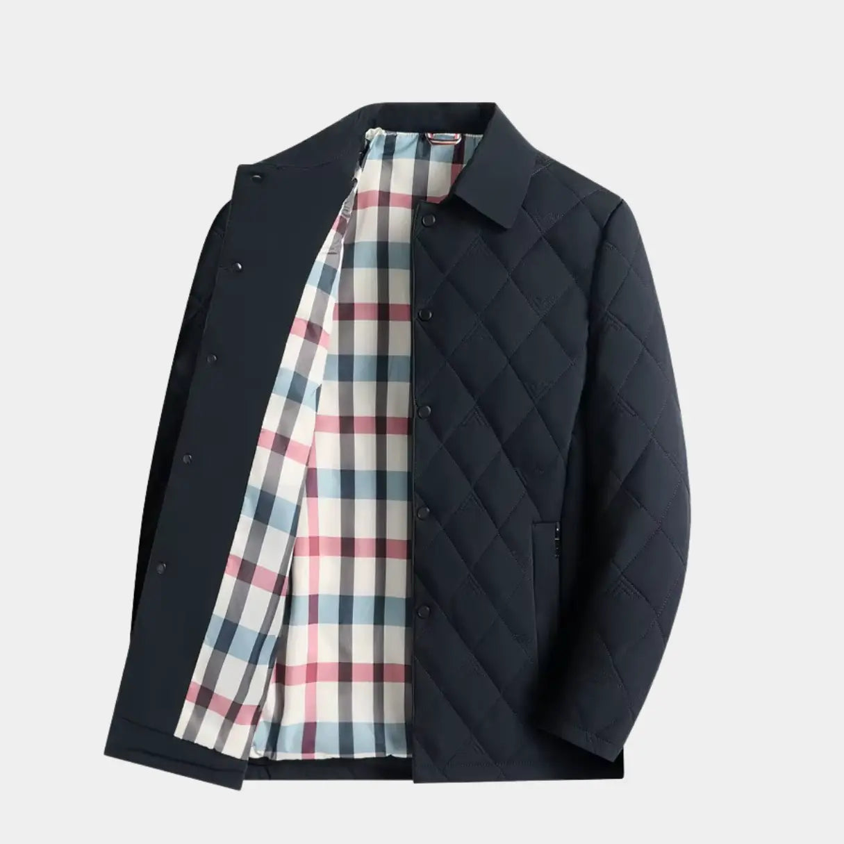 Veste élégante à effet superposé – Édition Regal Luxe