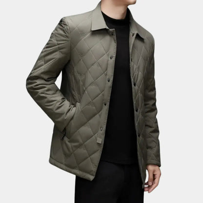 Veste élégante à effet superposé – Édition Regal Luxe