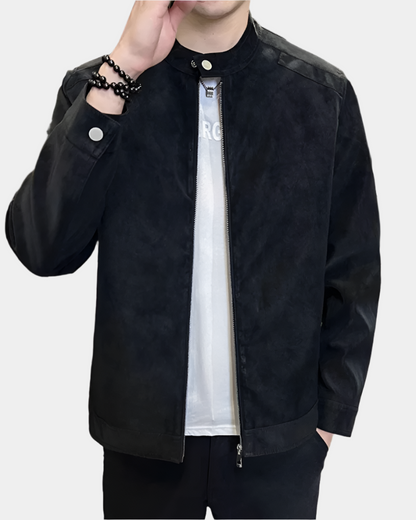 Veste en daim de luxe