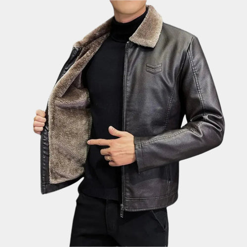 Veste en shearling – Luxe Impérial