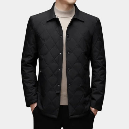 Veste élégante à effet superposé – Édition Regal Luxe