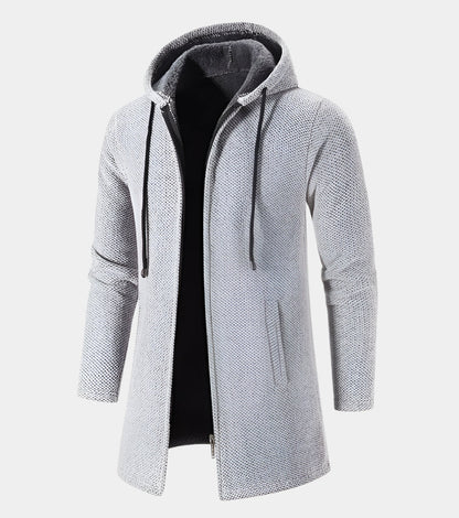 Cardigan homme de luxe en cachemire et chenille