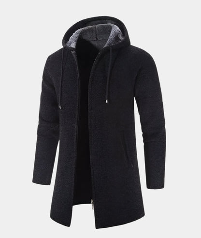 Cardigan homme de luxe en cachemire et chenille