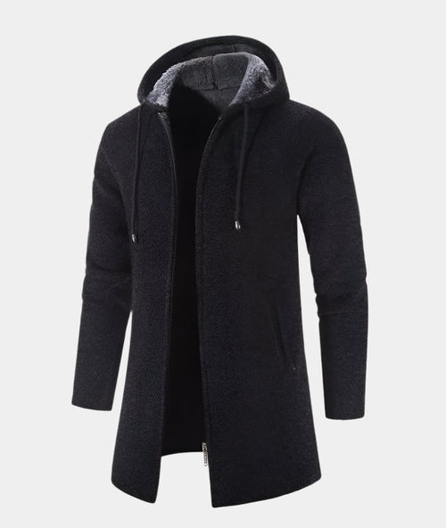 Cardigan homme de luxe en cachemire et chenille