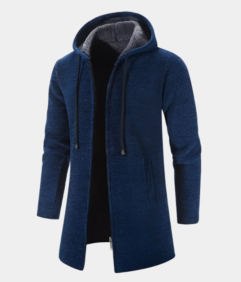 Cardigan homme de luxe en cachemire et chenille