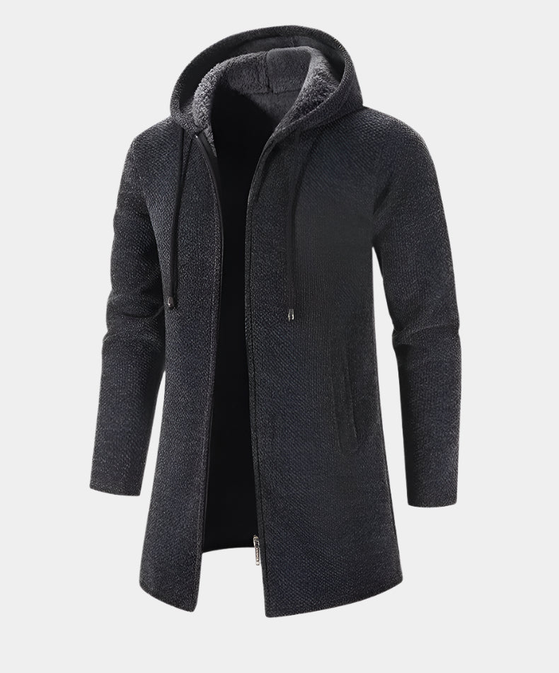 Cardigan homme de luxe en cachemire et chenille