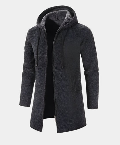 Cardigan homme de luxe en cachemire et chenille