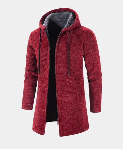 Cardigan homme de luxe en cachemire et chenille