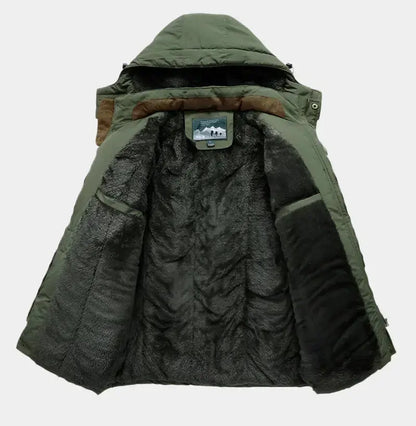 Veste à capuche de luxe – Édition Commander