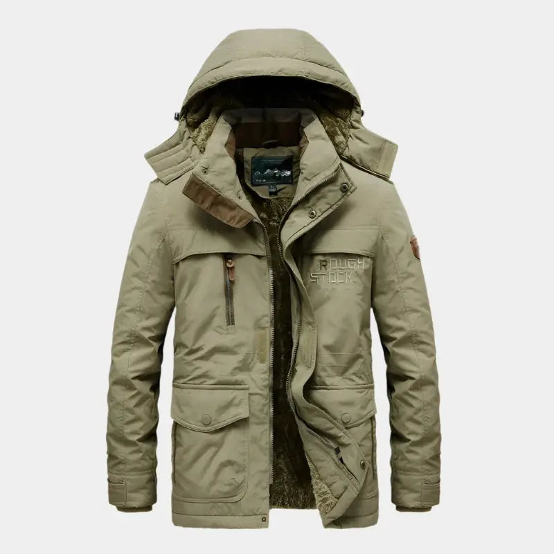 Veste à capuche de luxe – Édition Commander